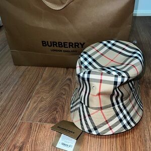 Burberry Checkered Bucket Hat